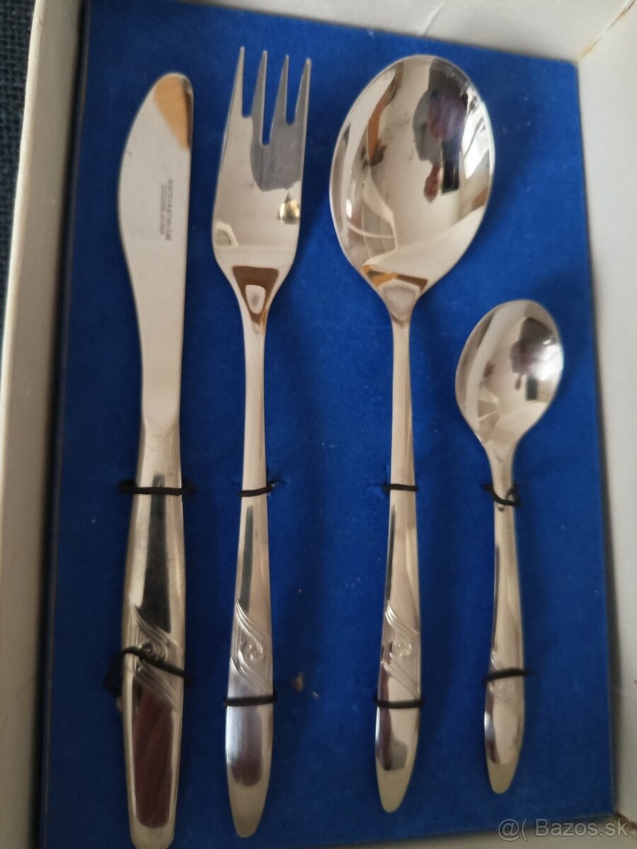 RETRO PRIBORY ROSTEX CZECHOSLOVAKIA-TOP STAV - 8