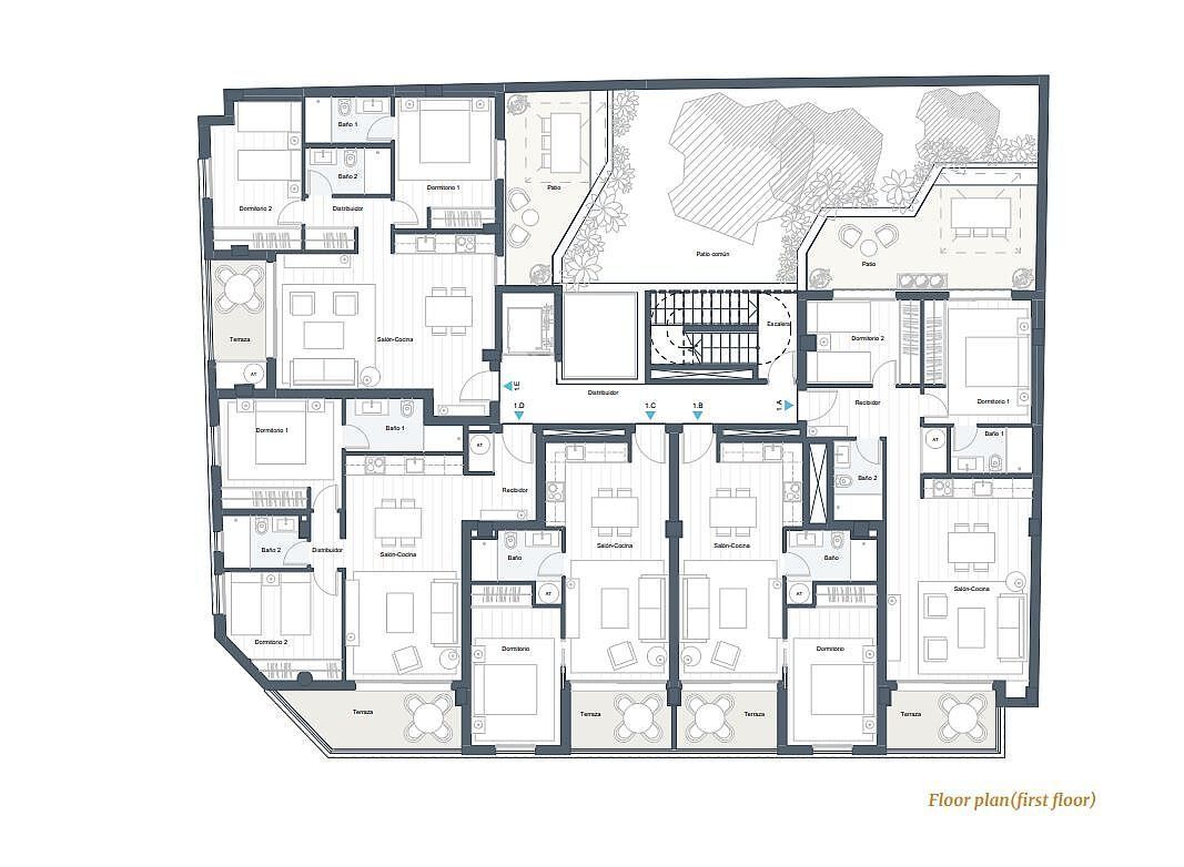Krásne 1-2 izbové apartmány v centre Malagy - 8