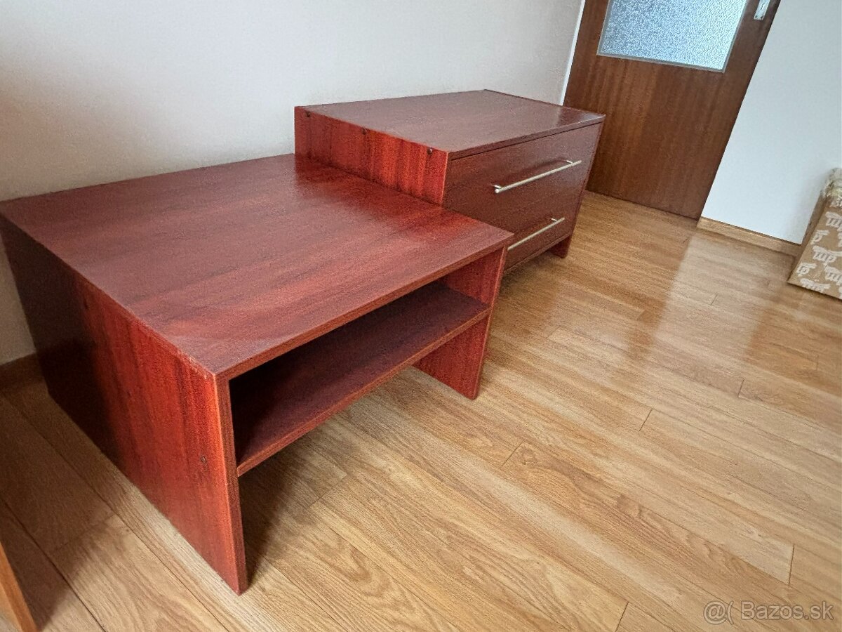 Rohová sedacia súprava + stôl - 8