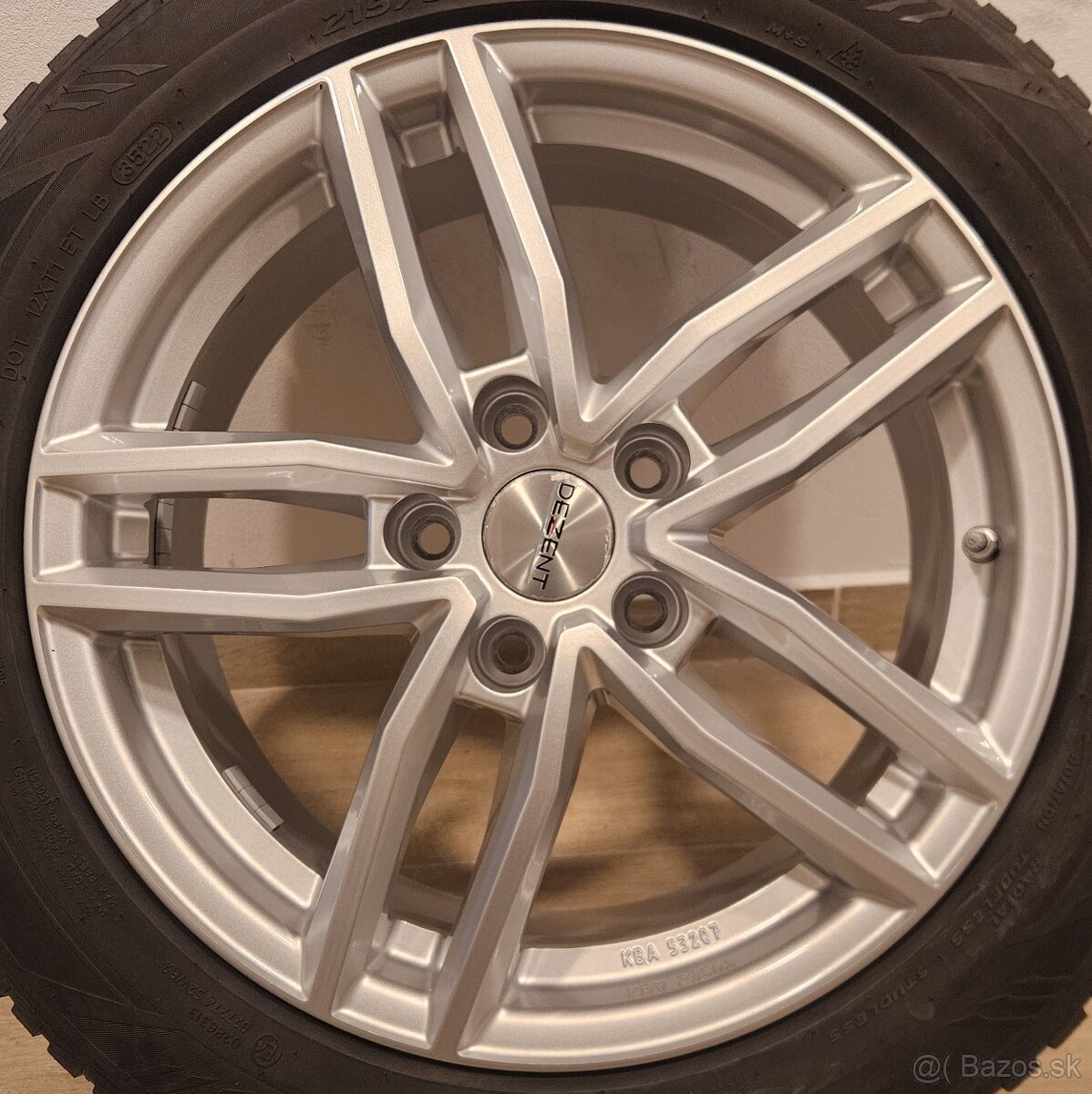 Hliníkové disky DEZENT - 5x114,3 R17 - 8