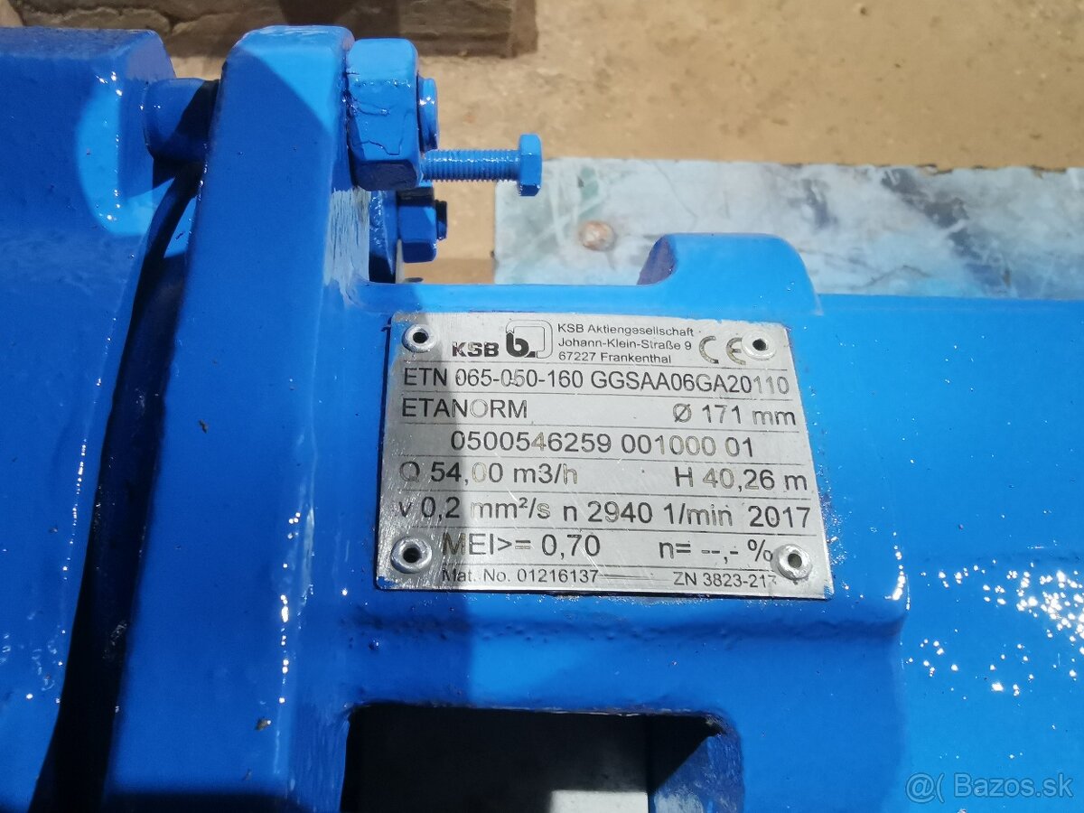 Čerpadlo KSB/Siemens 11kW - 8