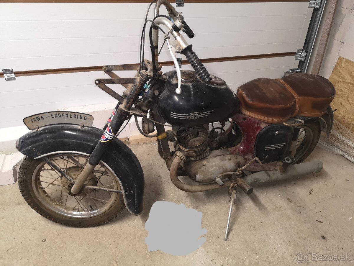 Predám Jawa 350/354 polbubon r.v.1955 - 8