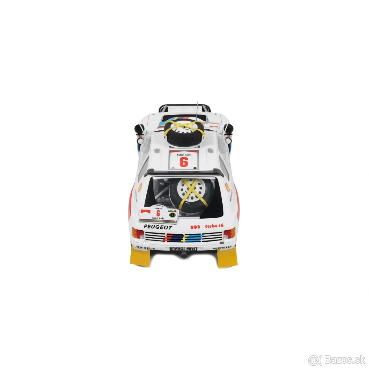 1:18 OTTO Peugeot 205 T16 Rally Safari 1985 - 8
