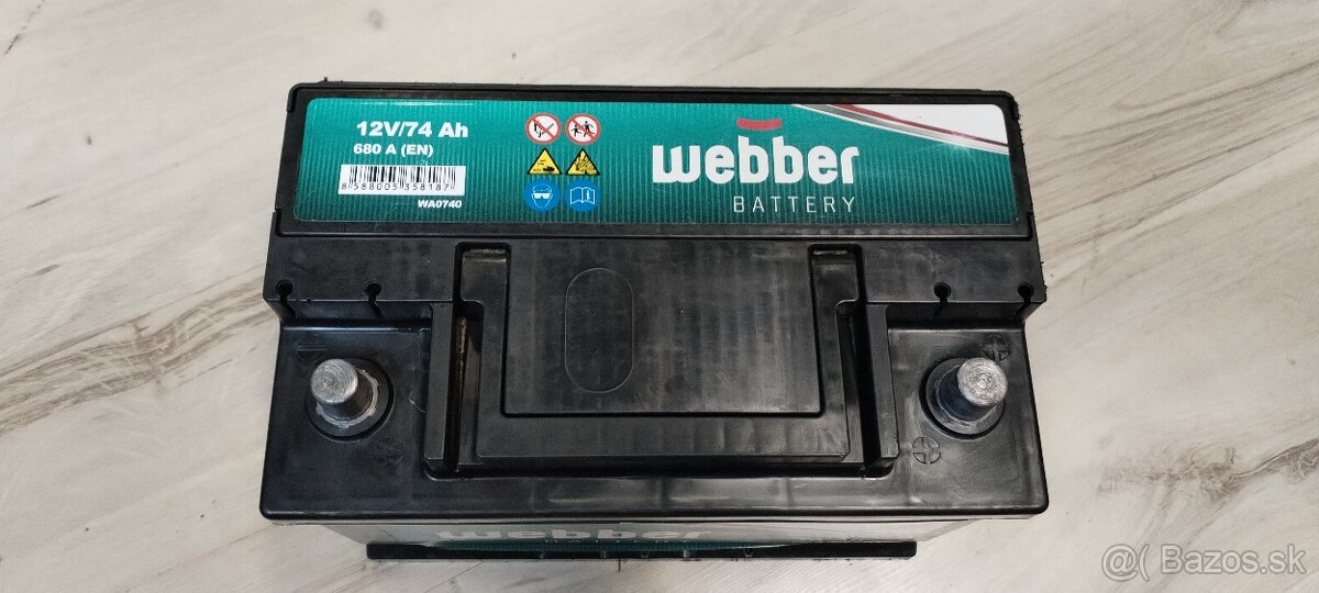 Autobateria 12V, 74AH - 8