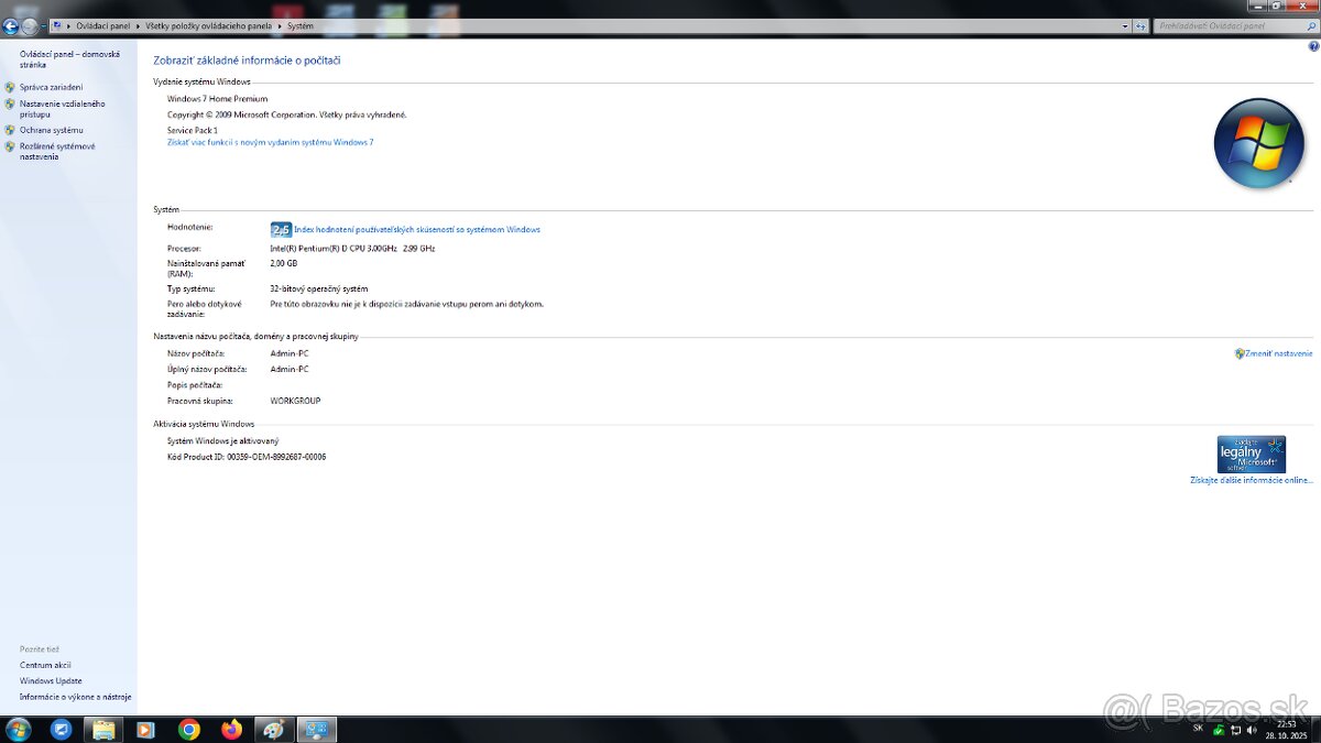 Predám stolový PC v zachovalom stave. - 8