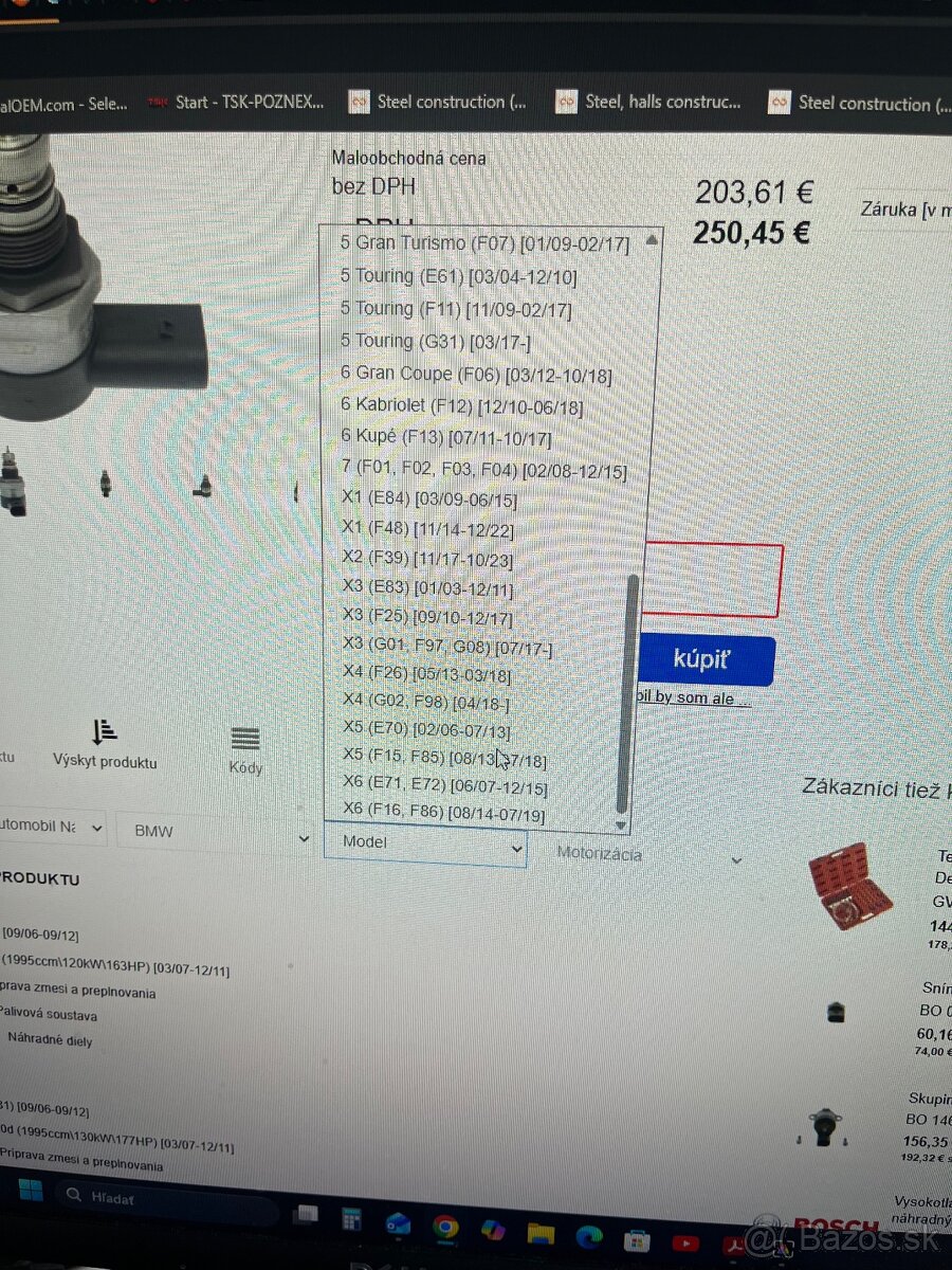 Ventil regulacie tlaku BOSCH - 8