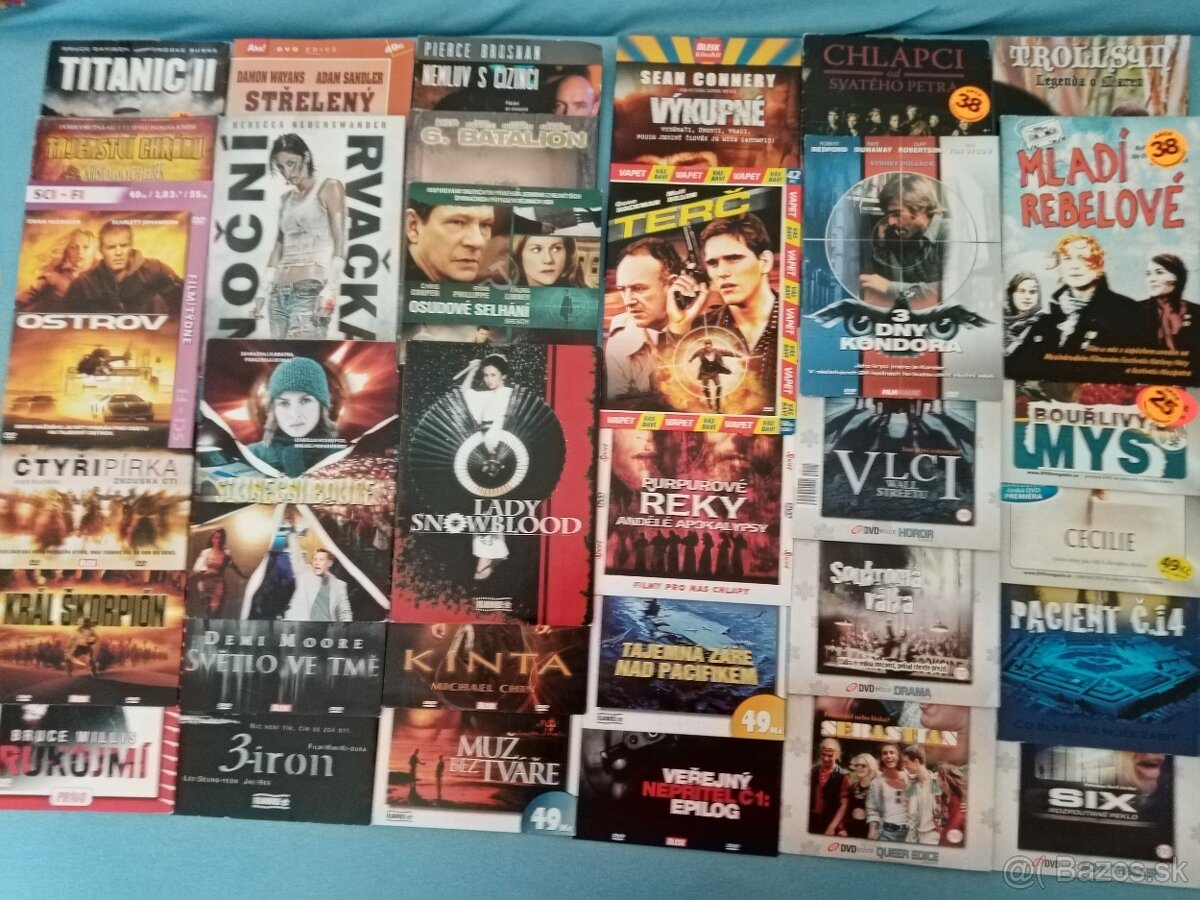 Stovky orig.DVD v kartonu od 0,5 eur (v češtině ;o) - 8