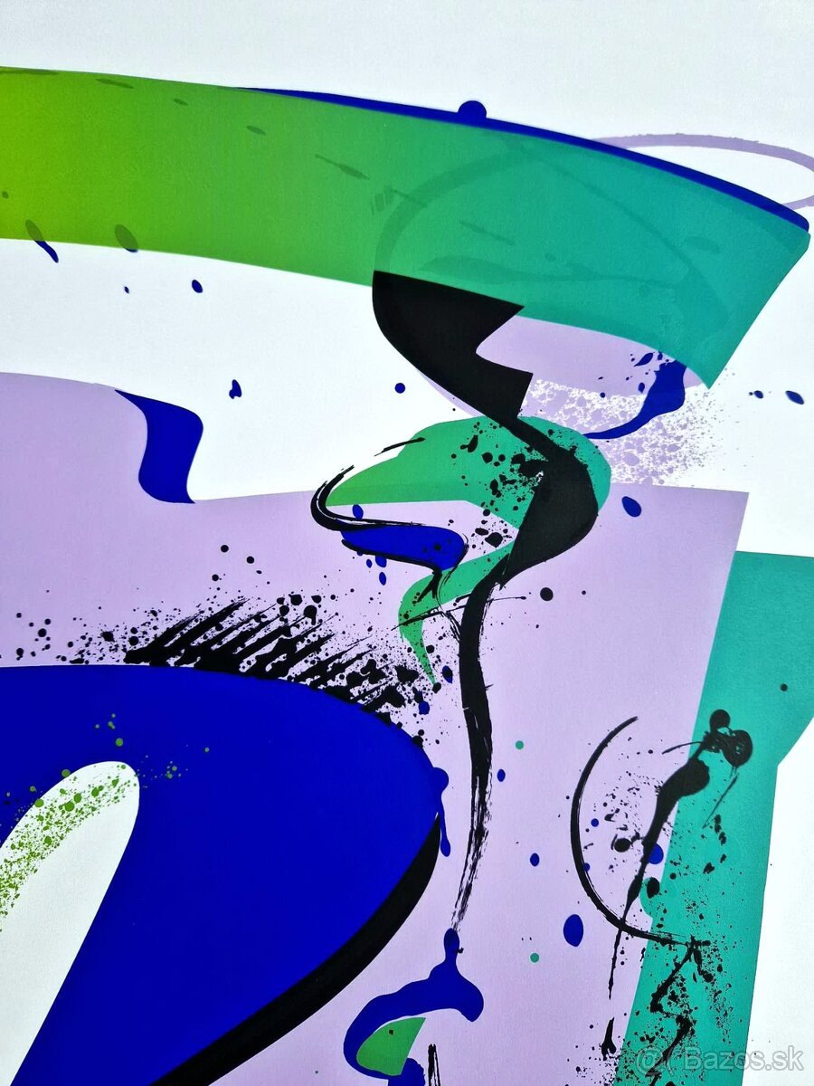 Alfred Gockel (podpísaný),Moderný abstraktný expresionizmus - 8