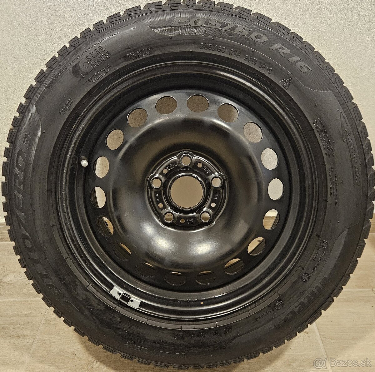 Originálna zimná sada VW - 5x112 r16 + 205/60 r16 96H - 8