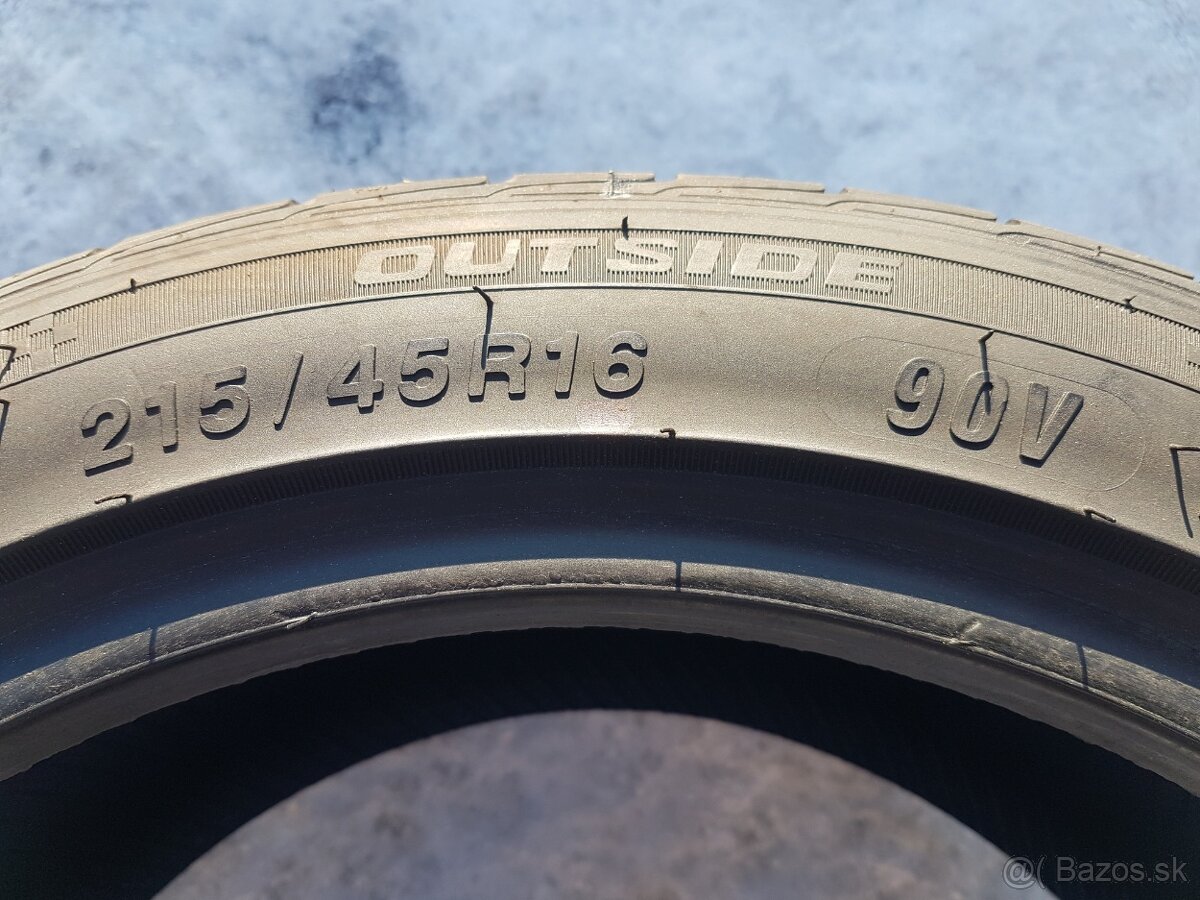 215/45 r16 letné pneumatiky 4ks Mazzini DOT2023 - 8