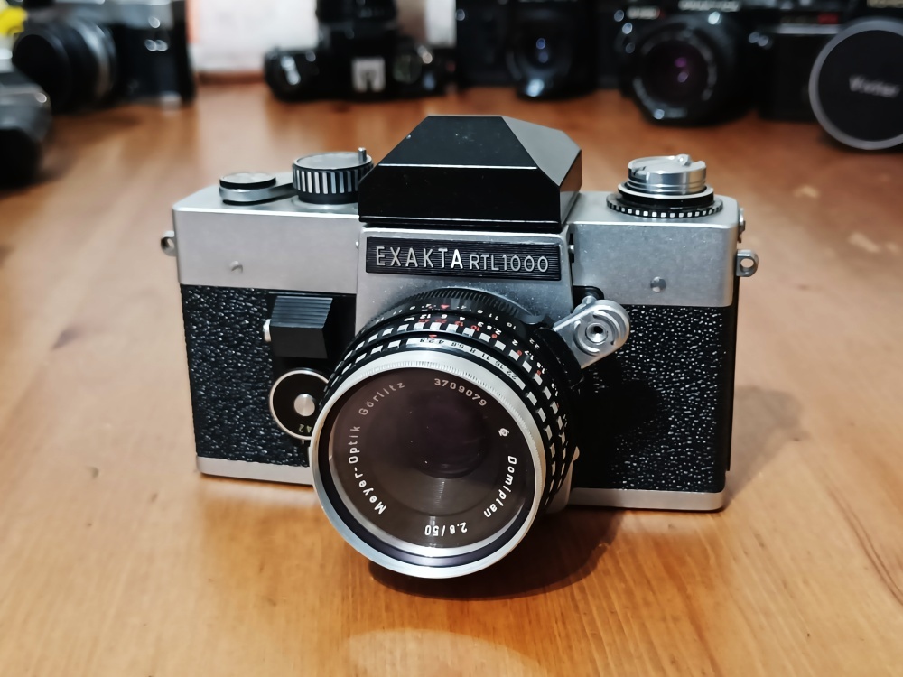 Hist. fotoaparáty pro sběratele-Fujica, Konica, Exakta... - 8