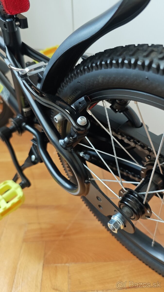 16" bicykel B-TWIN dark hero 500 - 8