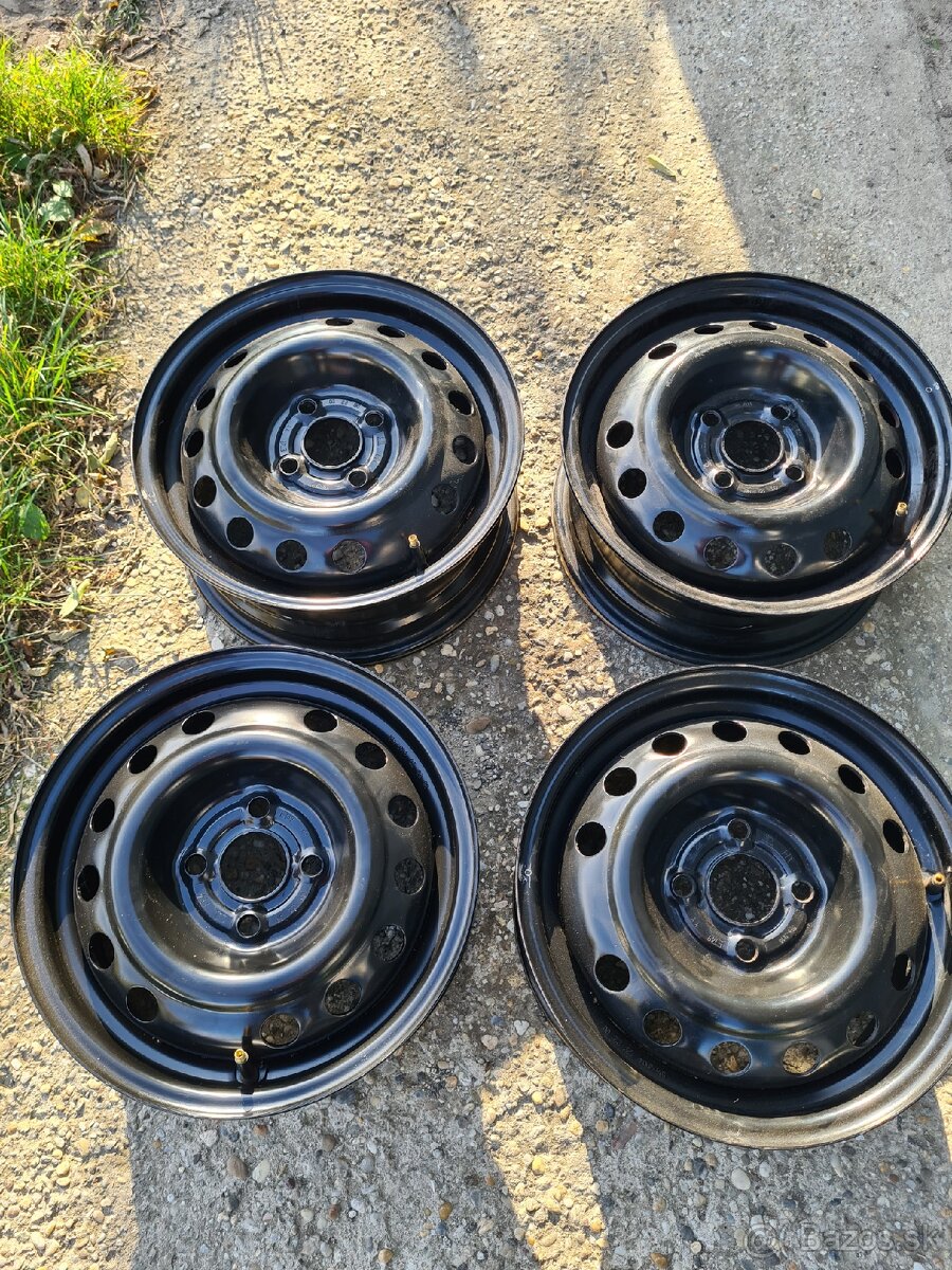 Plechove disky r14 opel,daewoo - 8