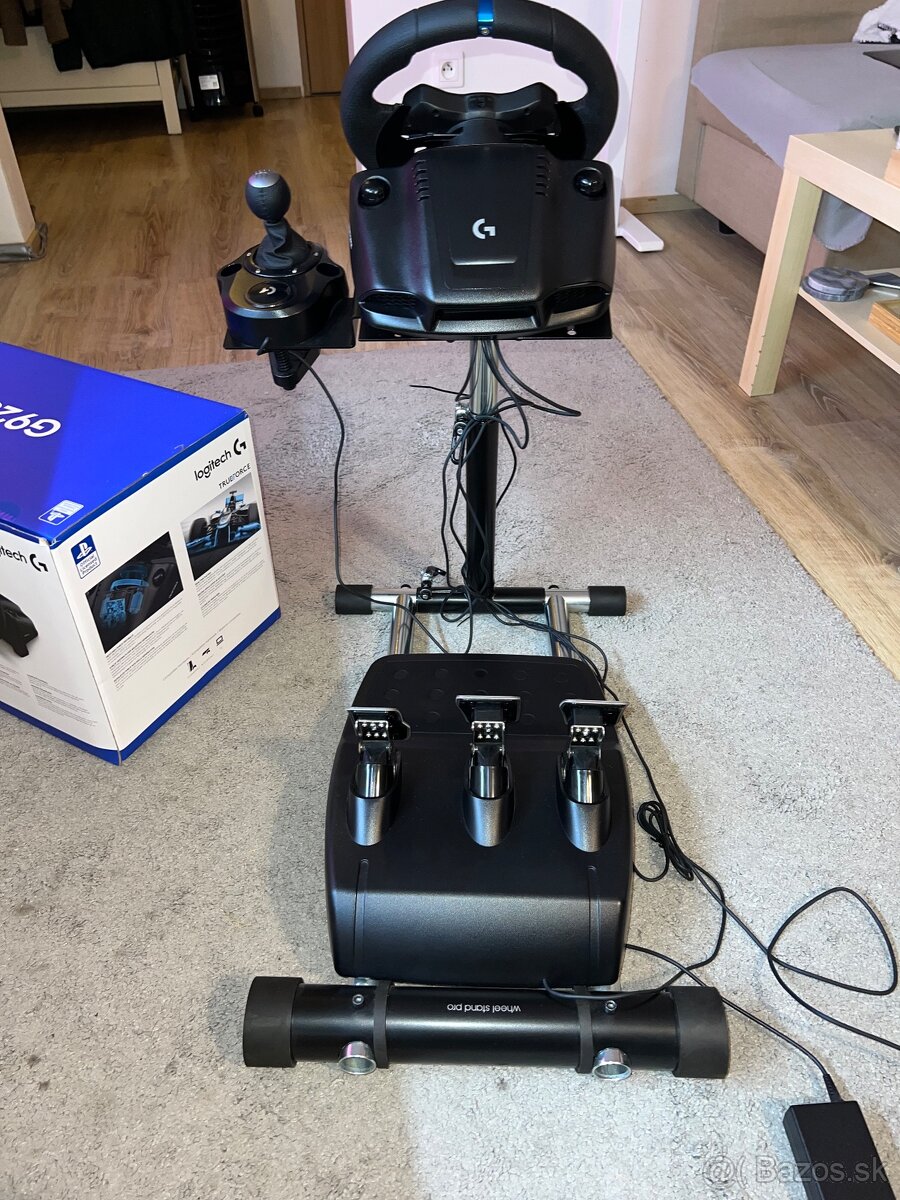 🎮 Logitech G923 + Shifter + Stojan – TOP STAV, ako nové 🚗 - 8