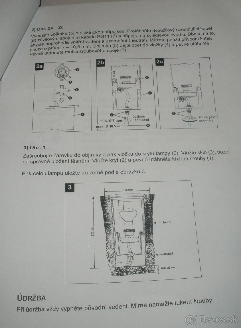 Svetlo do dlažby a terénu- znížená cena - 8