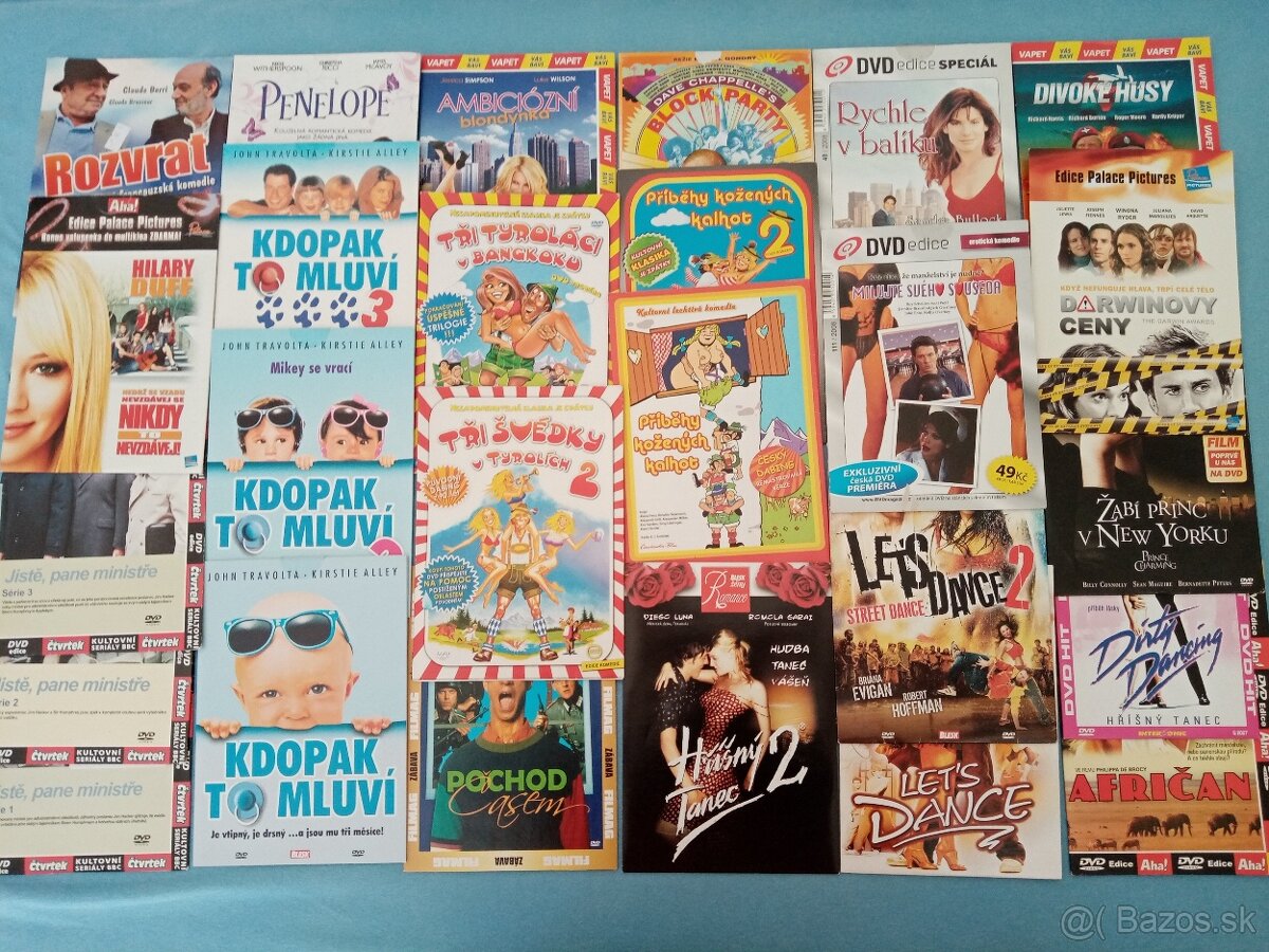 Orig.200 DVD komedie v kartonu od 0.5 eura (v češtině ;o) - 8