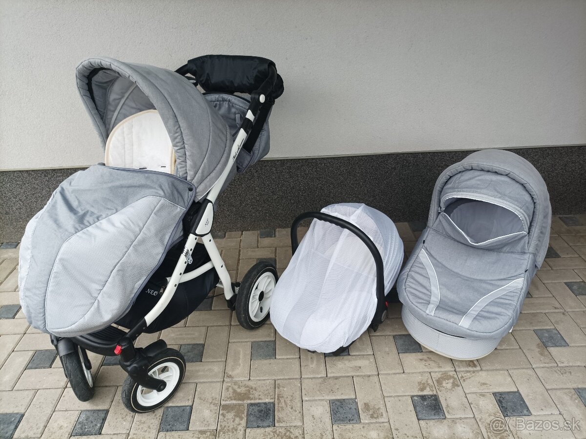 Detský kočík 3kombinacia - 8