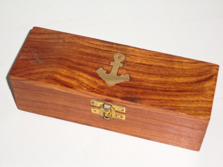 Monokulárny mosadzný ďalekohľad. - 8