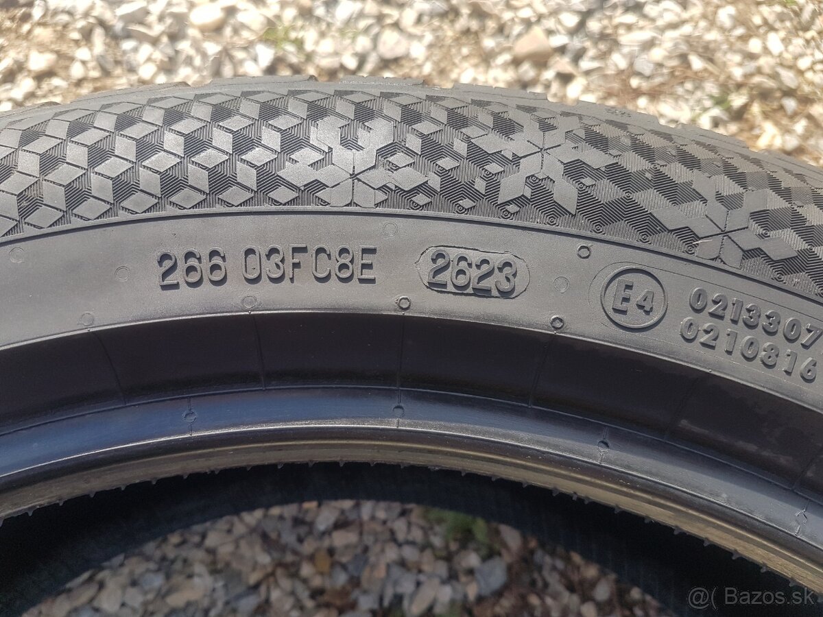 225/50 r18 zimné pneumatiky 2ks Continental DOT2023 - 8