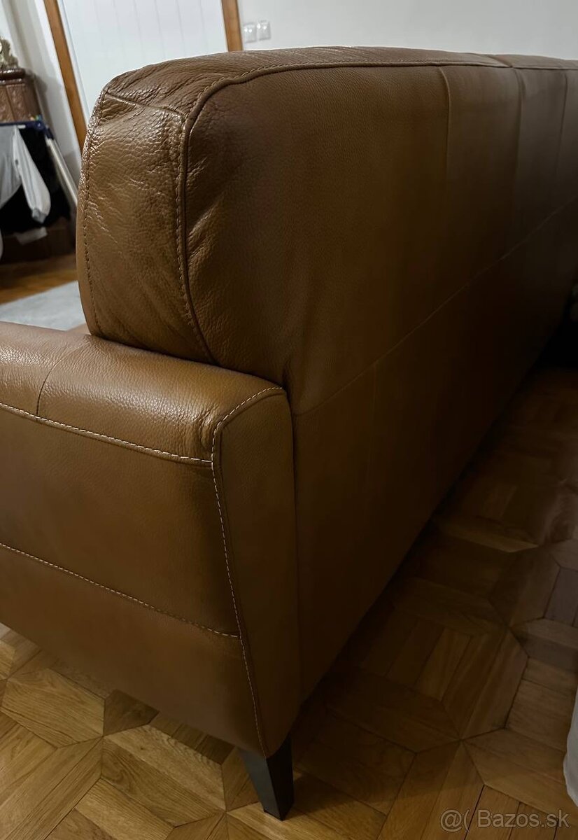 Celokožený rohový gauč Bari - Softaly - 8