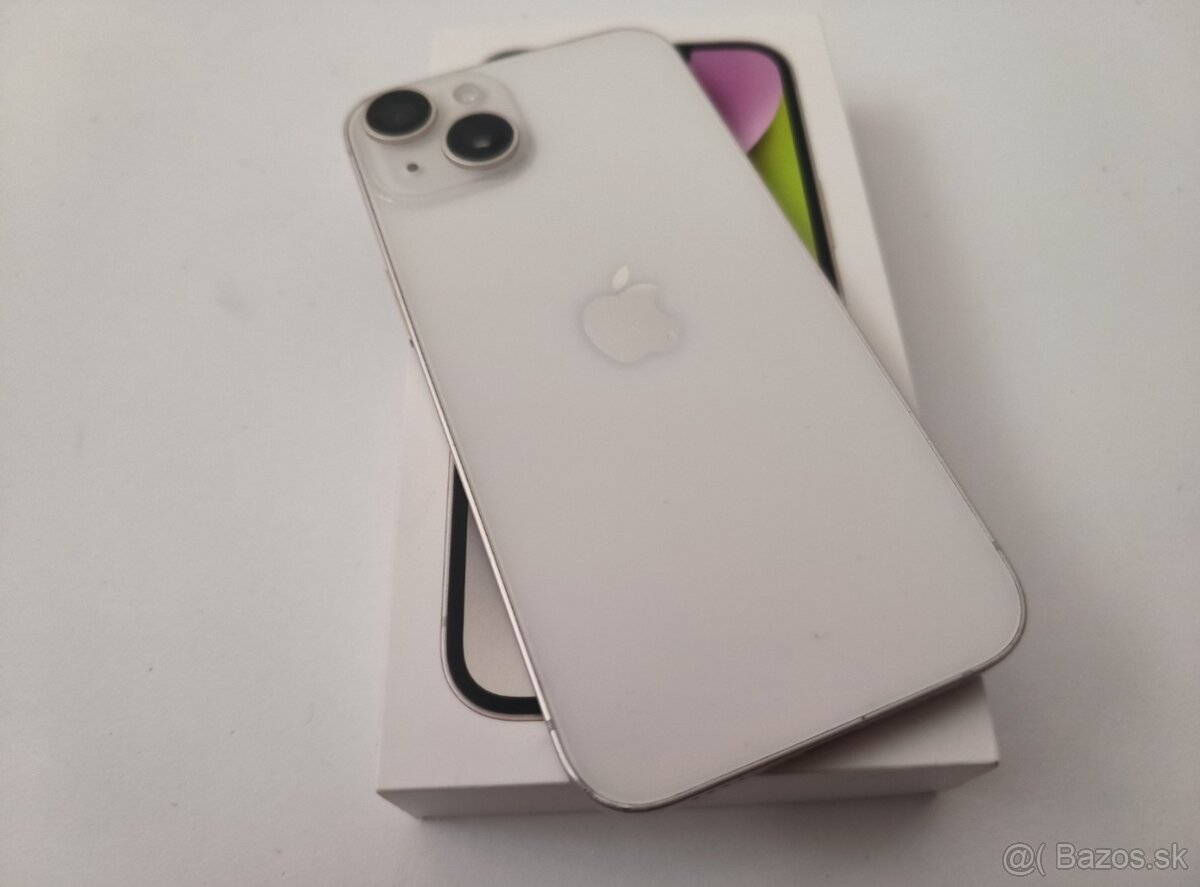 apple iphone 14 128gb Starlight 100% Batéria - 8