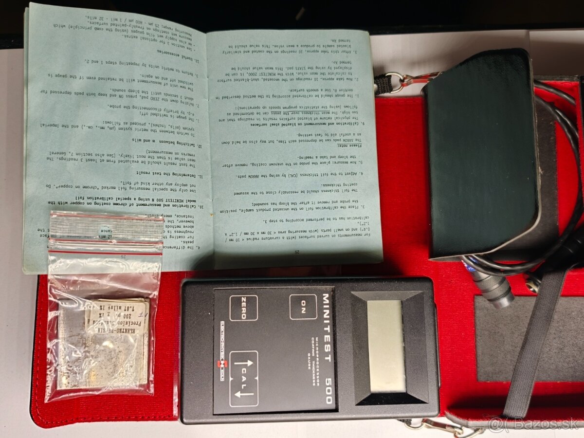 MiniTest 500 Hrúbkomer - 8