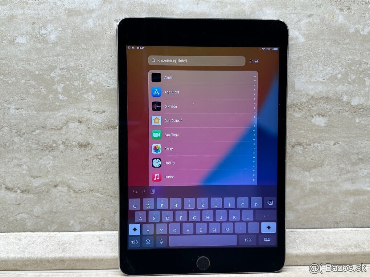 Apple iPad Mini 4 Cellular 128GB Space Gray - 8