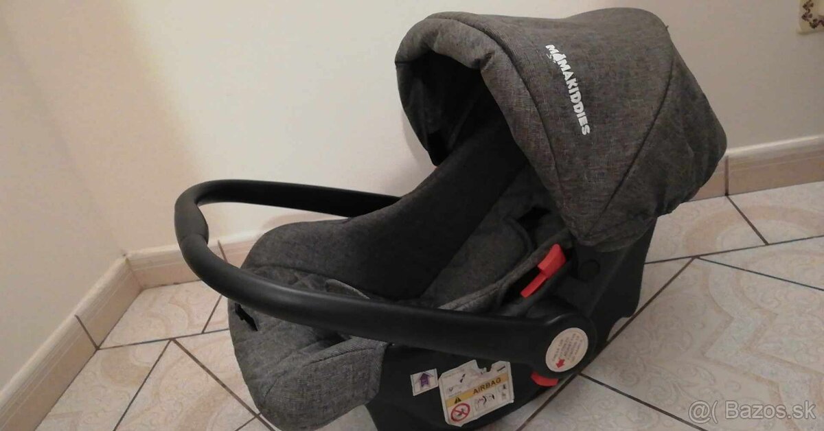 Šedý kočík 3v1 - 8