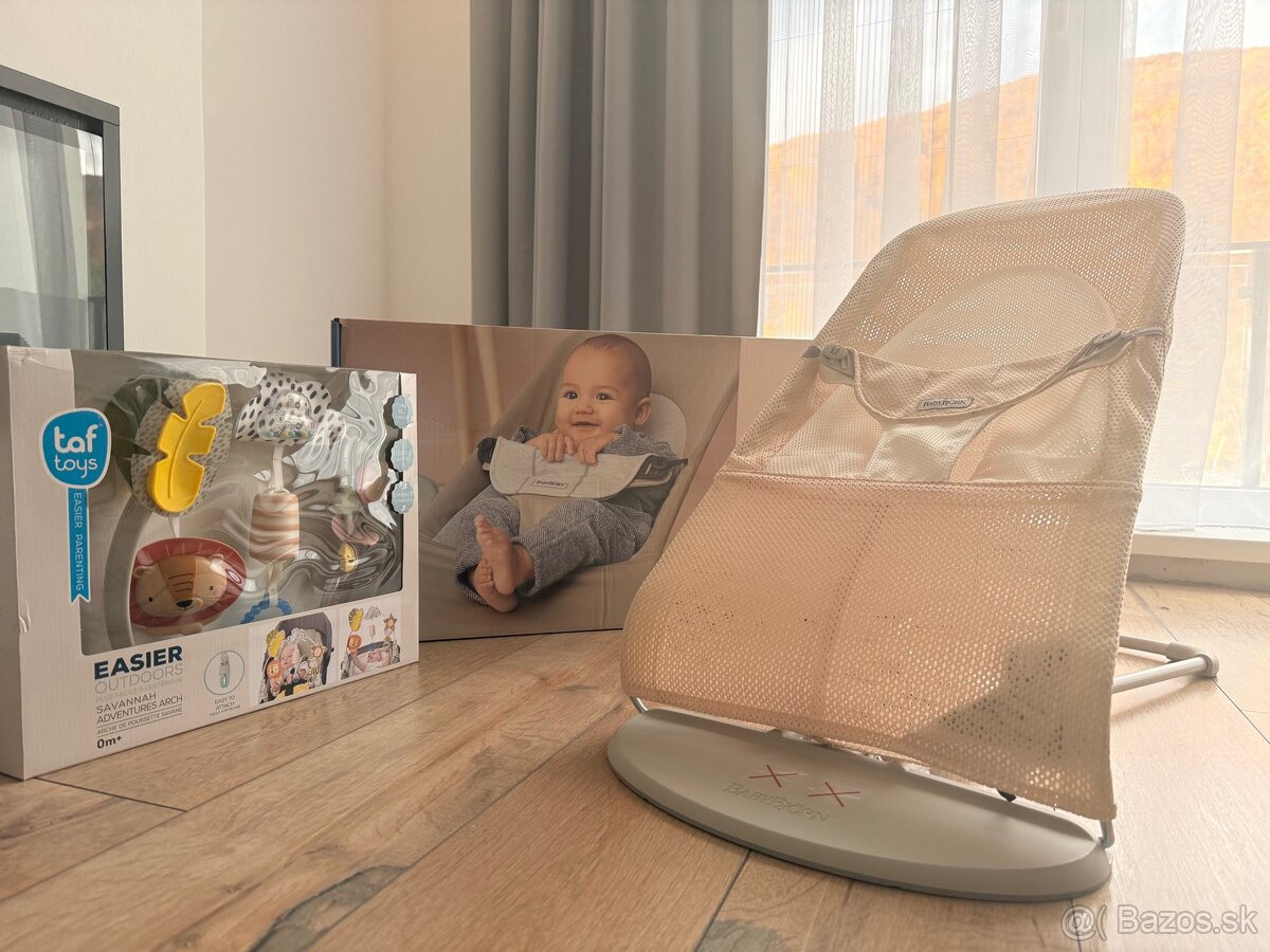 Babybjorn lehátko plus hrázdička na hranie - 8
