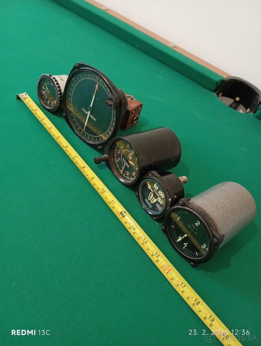 Letecké prístroje. - 8