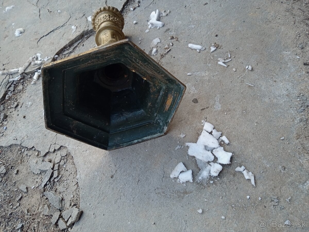 Mosadz svietnik značka Ditmar - 8