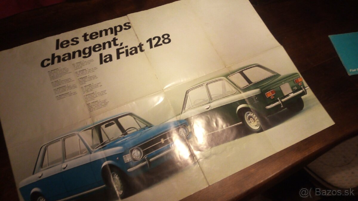 Fiat 128 dobové prospekty - 8