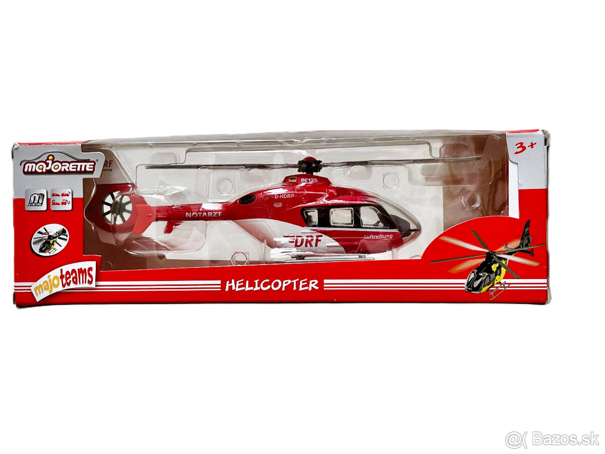 Záchranná helikoptéra model Majorette - 8