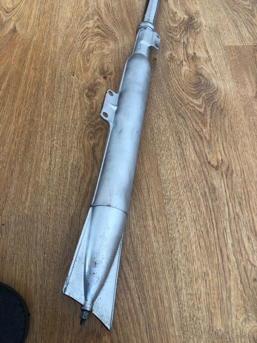 Predám originálny výfuk s kolenom na motocykel ČZ 175/450 - 8