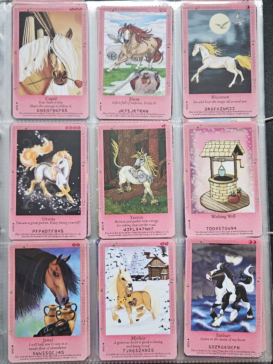 Bella Sara karty - 8