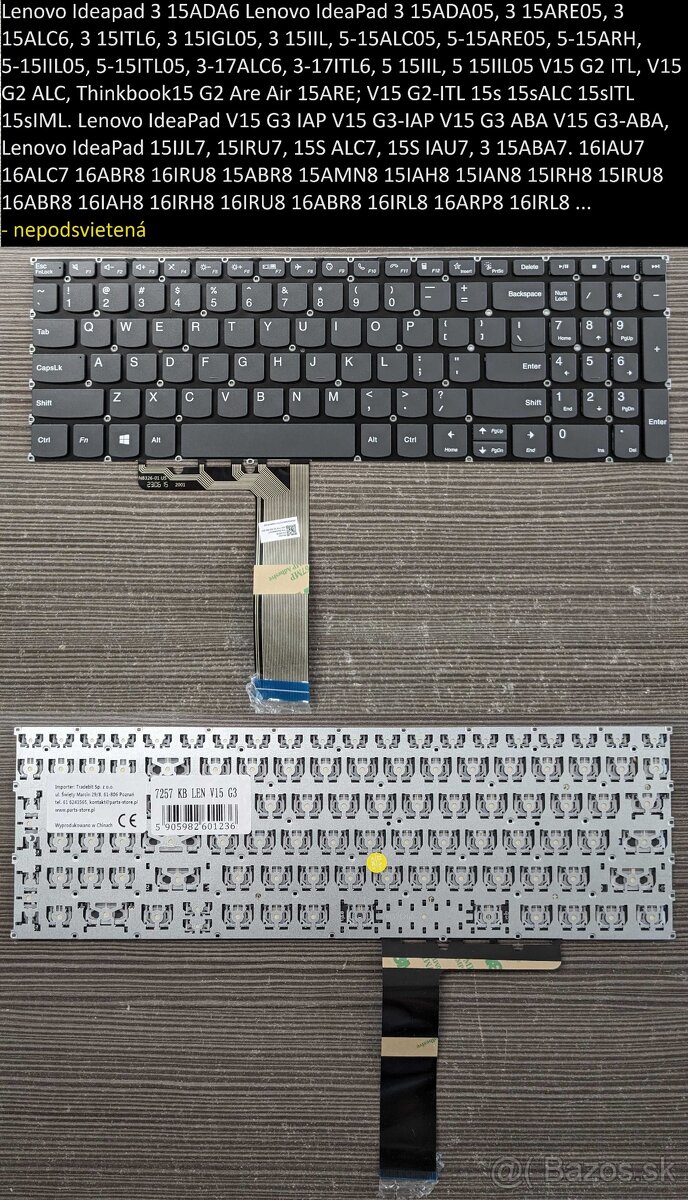 Klavesnice Lenovo 320-15 330-15 V130 V140/ 15ADA6 5-15ARE05 - 8