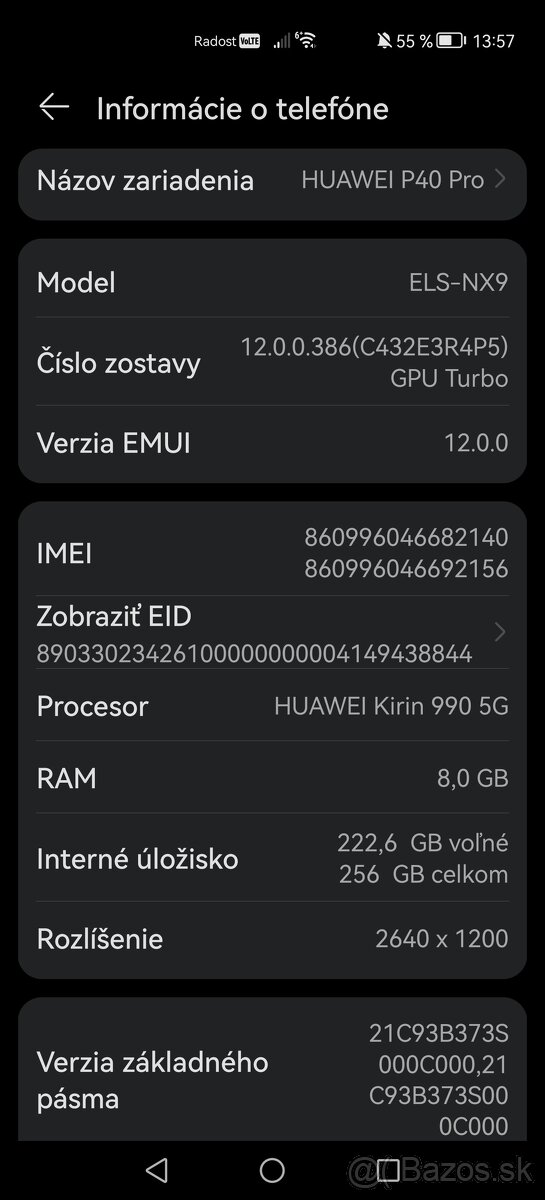 Predám HUAWEI P40 Pro... - 8