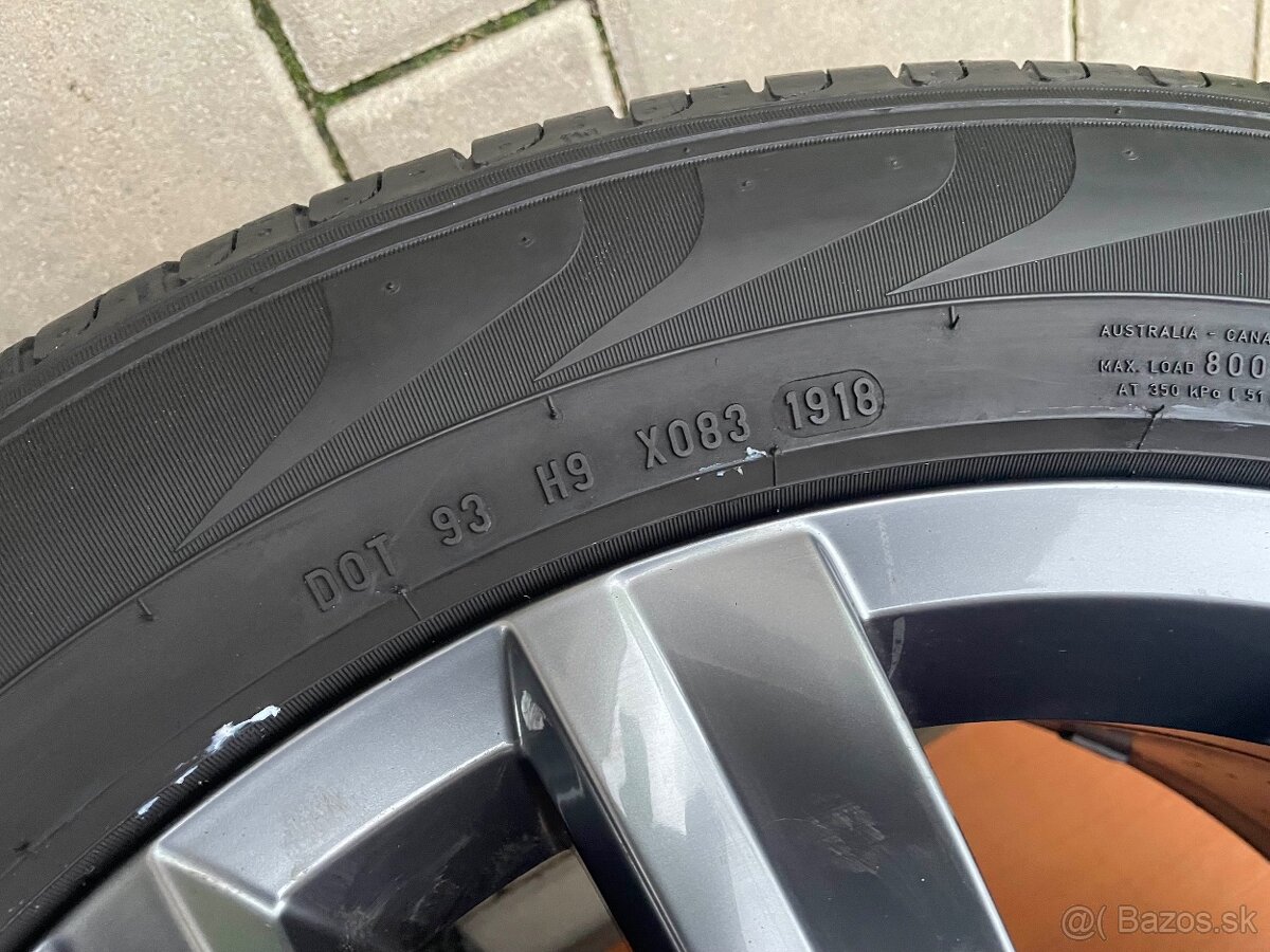 ALMERE R-LINE VW TIGUAN 5x112 8 x18 ET 40 235 55 R18 Letné - 8