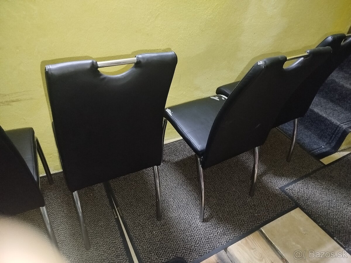 Jedálenské stoličky 4 ks predám. - 8