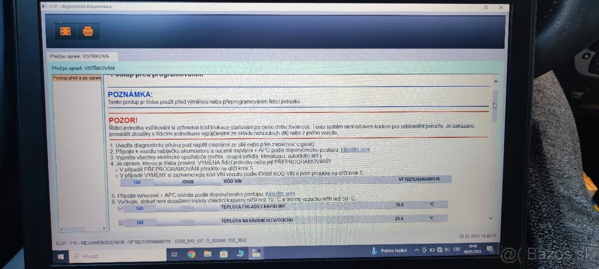 Diagnostika Renault/Dacia can Clip/Dialogys - 8