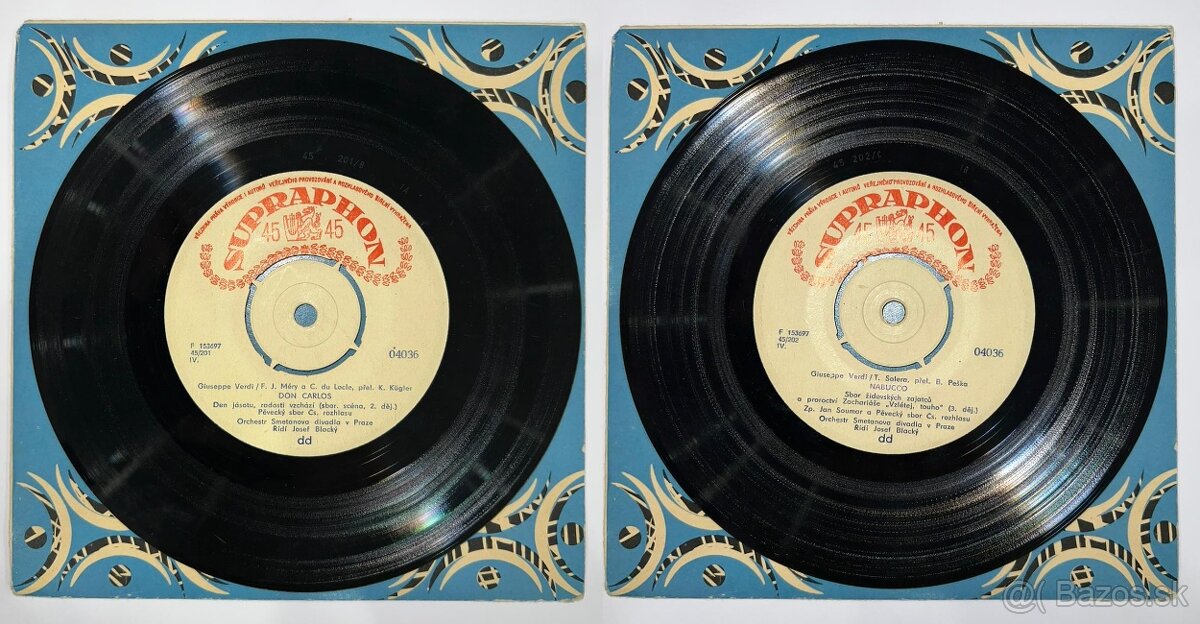 LP platne - SUPRAPHON - 8