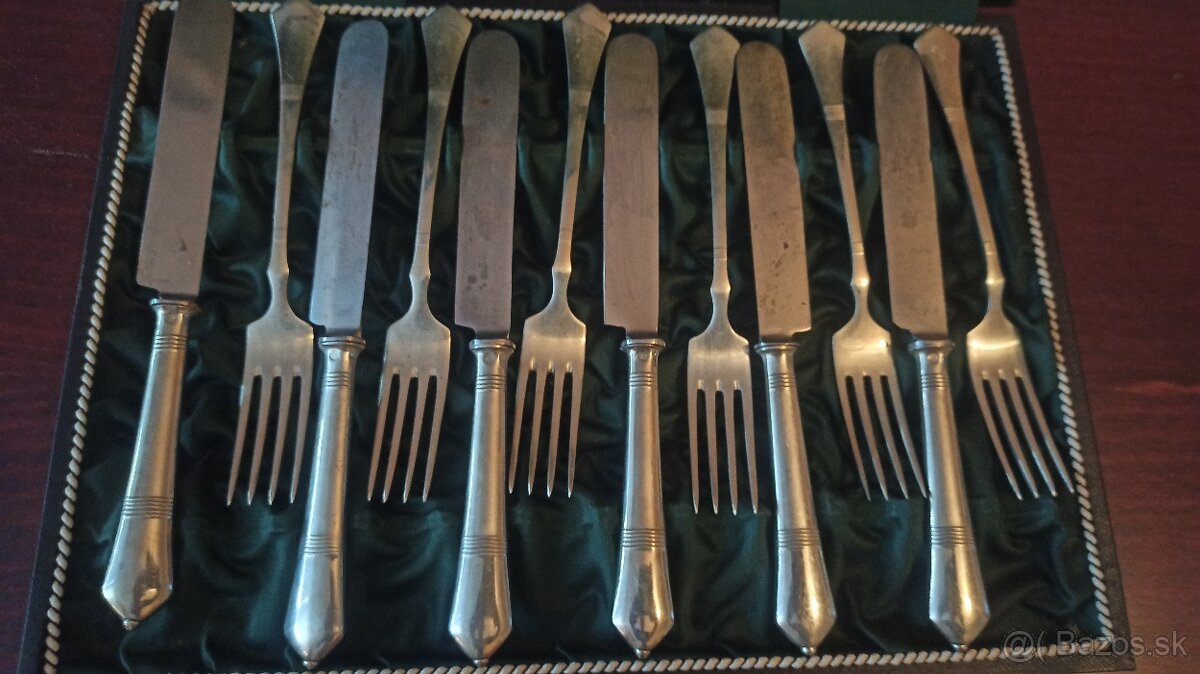 Predám strožitný príbor alpacca - 8