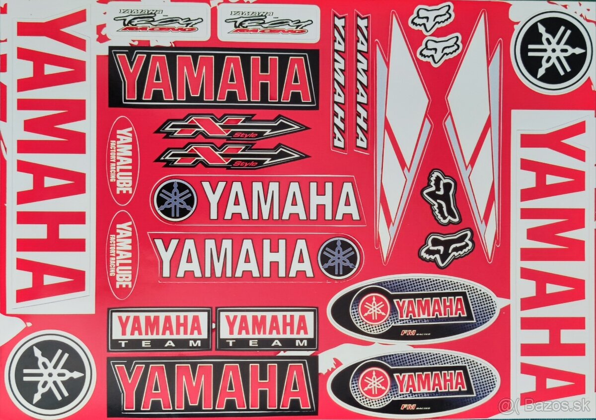 Predám nálepky Yamaha - 8