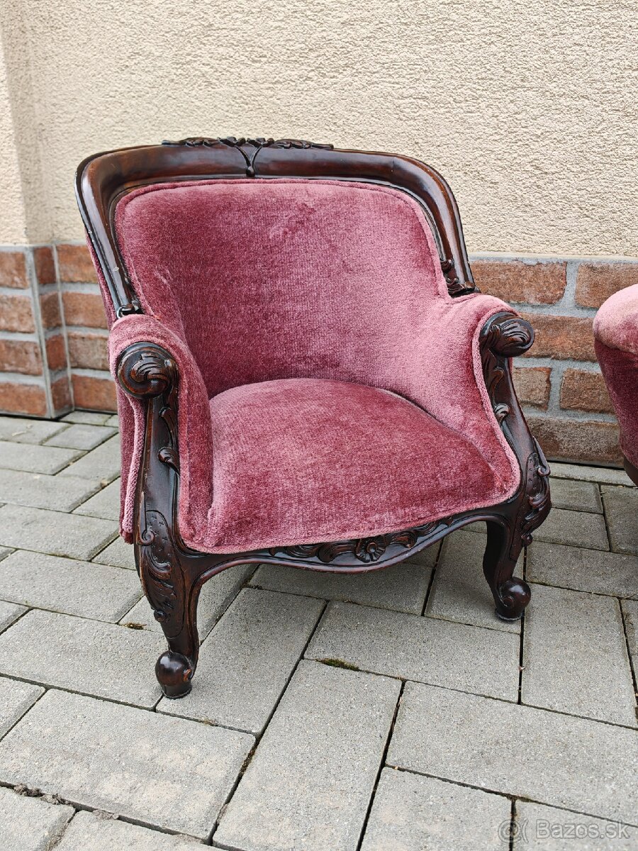 Gauč kreslo a stolík - 8