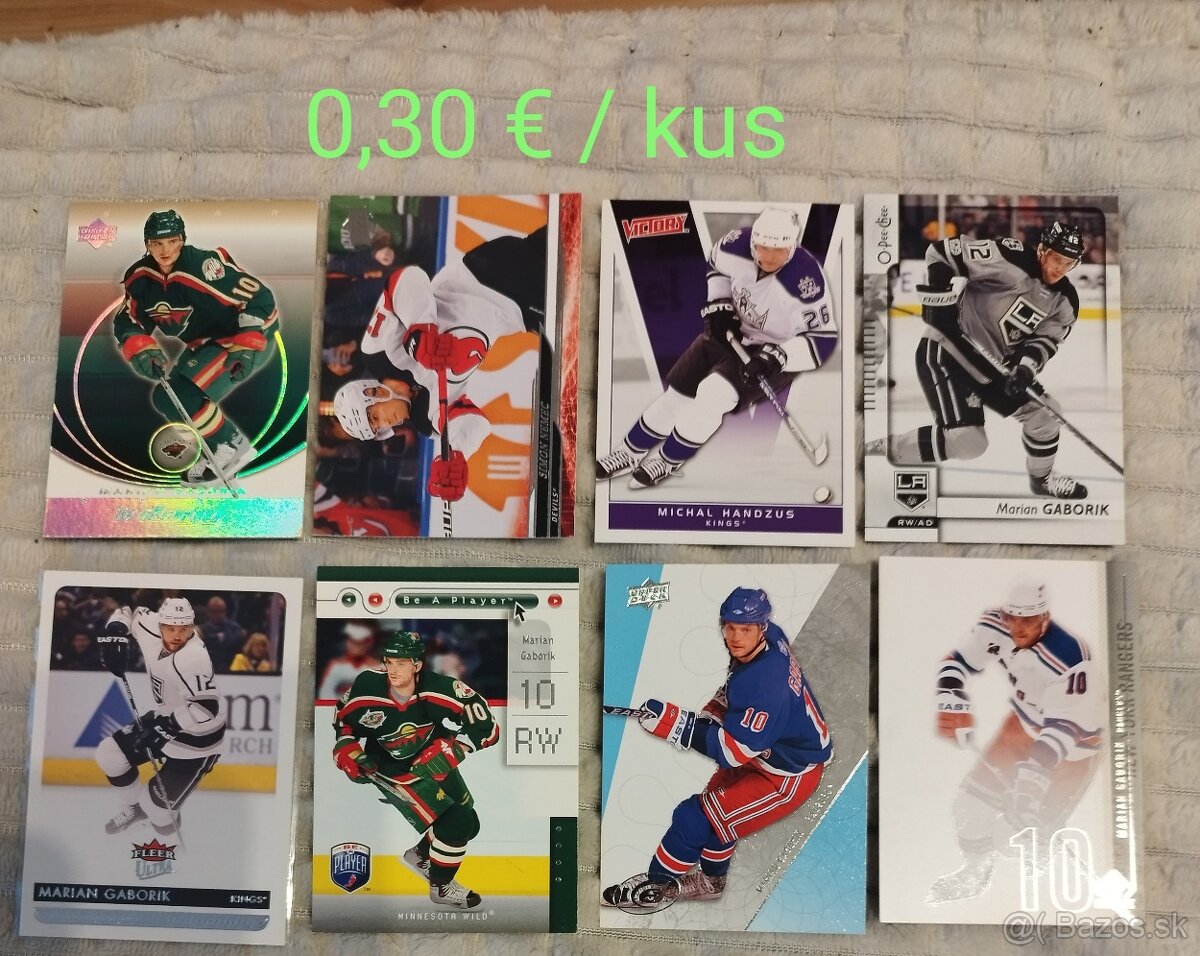 Hokejove karty karticky slovaci v NHL - 8