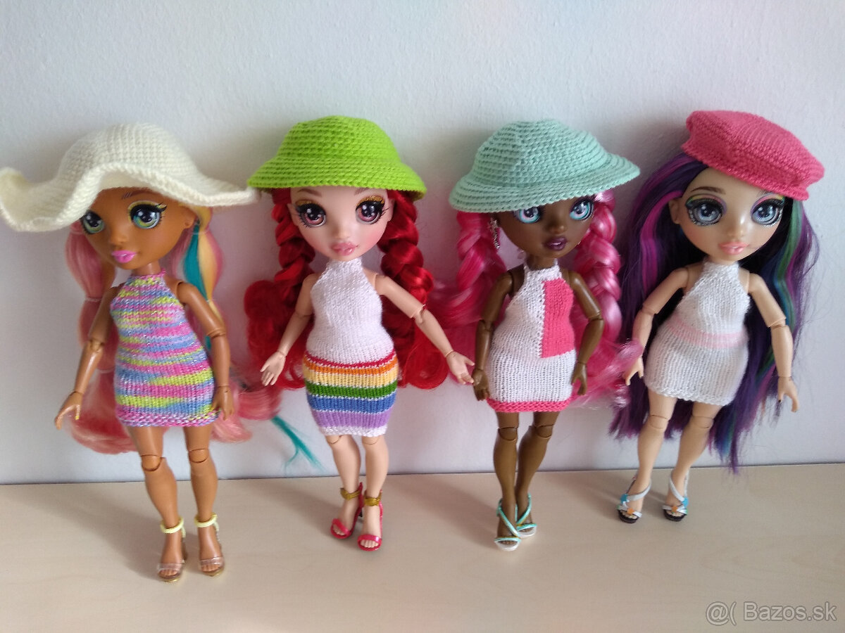Topy bermudy pre bábiky Rainbow high barbie nohavice - 8