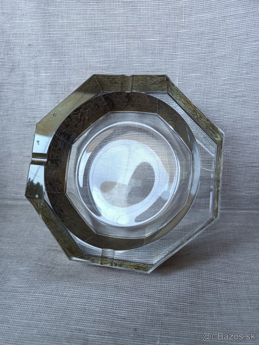 Moser popolník art deco - 8