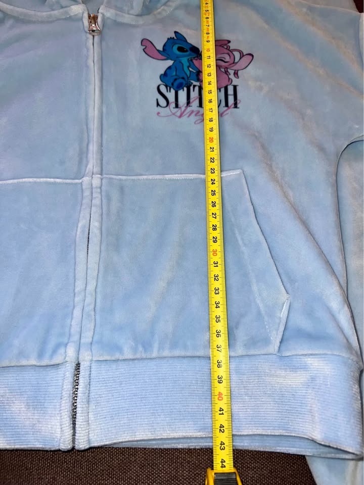 Svetlo modrá tepláková súprava Stitch - 8