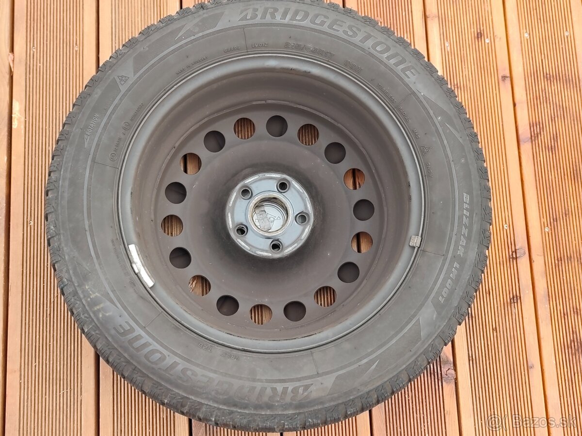 Super cena - original plechove disky Kodiaq 17" 112x5 r17 - 8