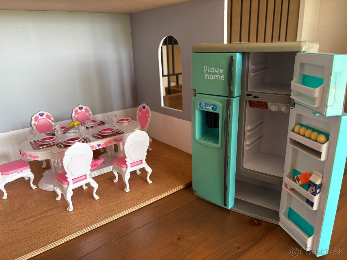 Drevený domček pre Barbie - 8